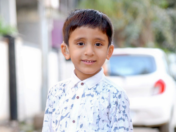 Help little Krushna to HearThe World