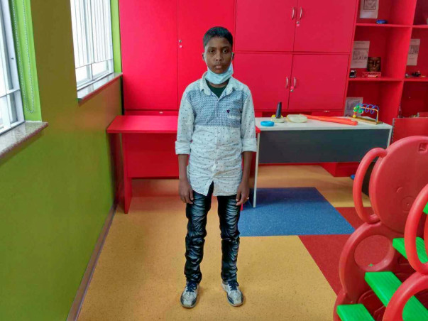 14-year-old Hafi wishes to never visit a hospital again.