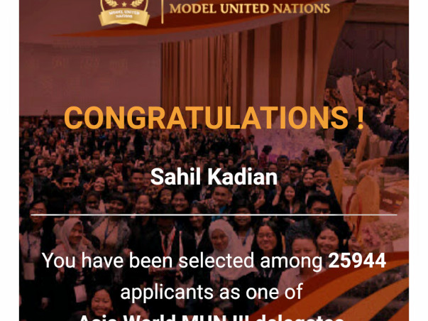 Help Sahil Represent India