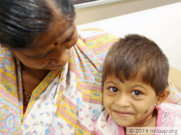 Little Janavi Just Wants To Play, But Cancer Is Weakening Her Everyday