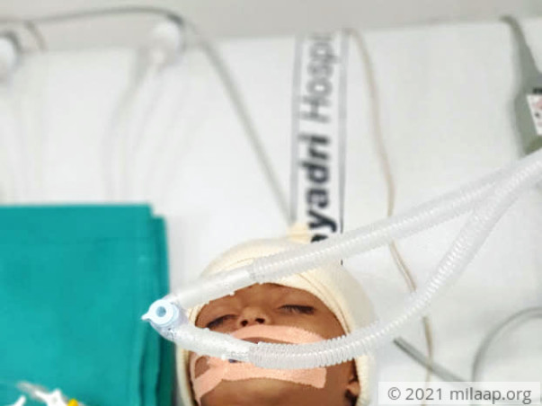 Vedika Gundappa Burkule needs your help to fight heart disease