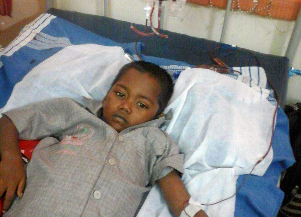 Help 6-year-old Jithesh fight thalassemia !