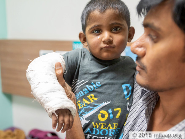 1-Year-Old Cries In Unbearable Pain All Day Due To His Failing Liver