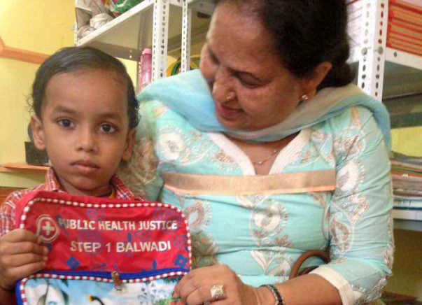Sponsor a "Back to School" Bag for Step 1 Balwadi Students