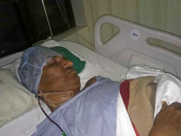 Help R K Mishra Battle Oral Cancer