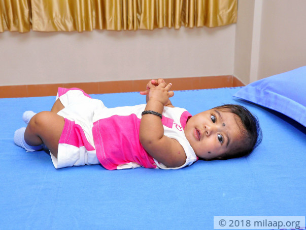 4-month-old Lanston is unable to breathe due to a heart disease