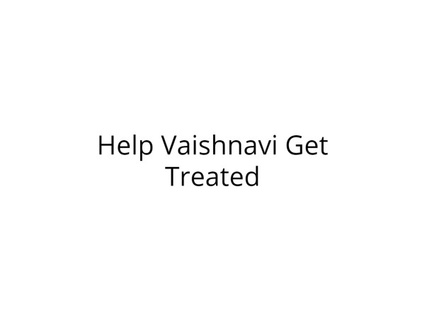 Help Vaishnavi Get Treated for Jaw Tumor