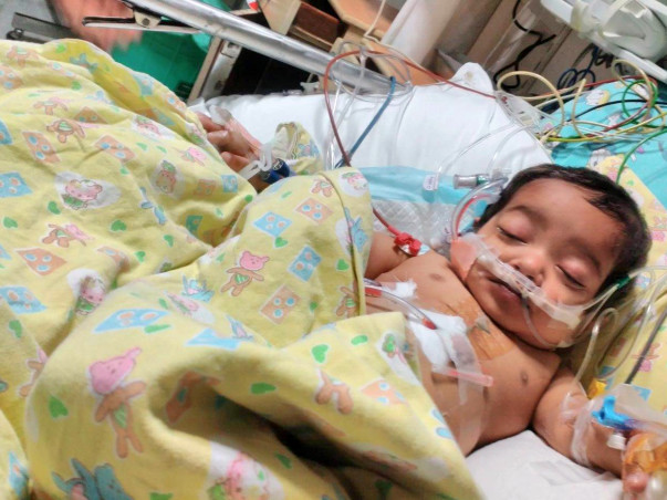 Baby Hamza Was Born With A Missing Valve In His Heart