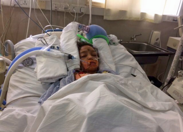 A Brain Tumor Has Left 10-year-old Shraboni As A Breathing Corpse.