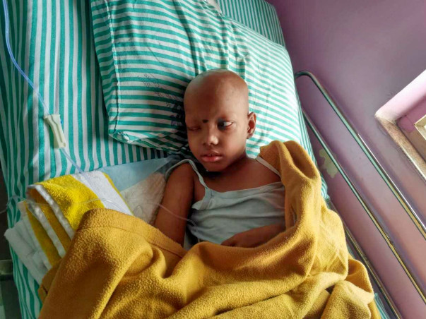 Help 7-year-old Aieline fight a cancerous brain tumor