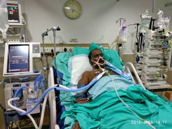 Help us fund Anandkumar's treatment for a critical illness