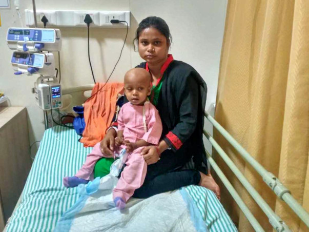 Help 1-year-old Ansh battle eye cancer