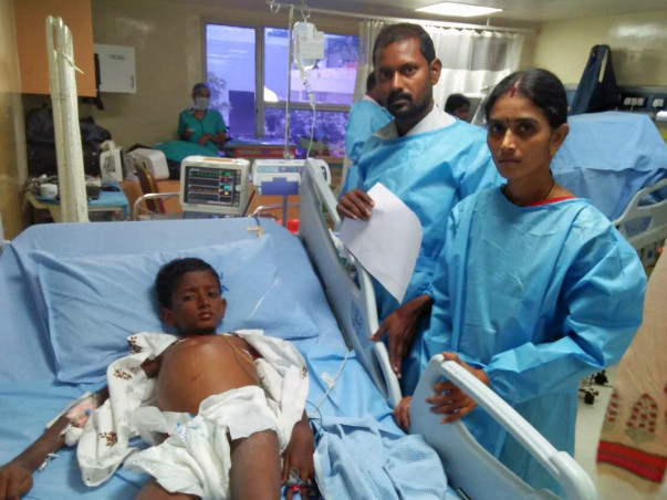10-year-old Bhanu urgently needs a liver transplant