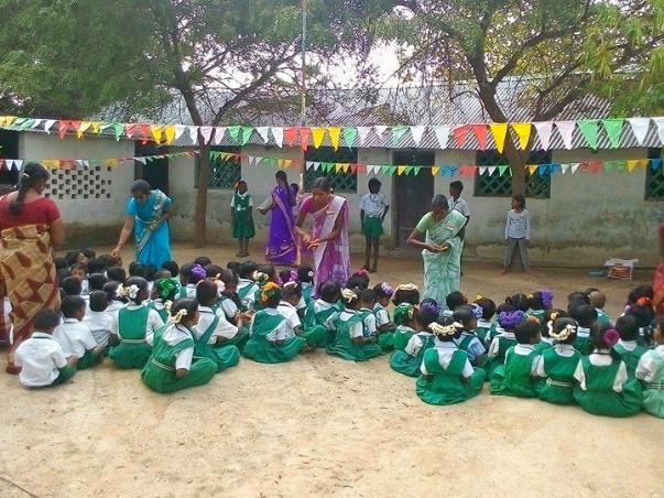 support basic education for poor children in village school