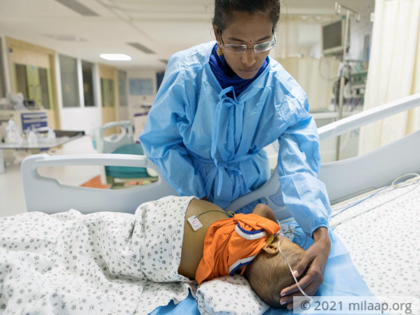 This 7-month-old baby needs an urgent liver transplant