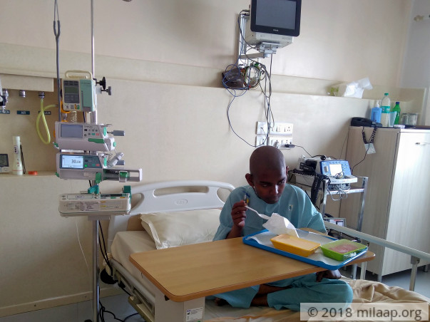 14-year-old is suffering from a serious bone marrow disease