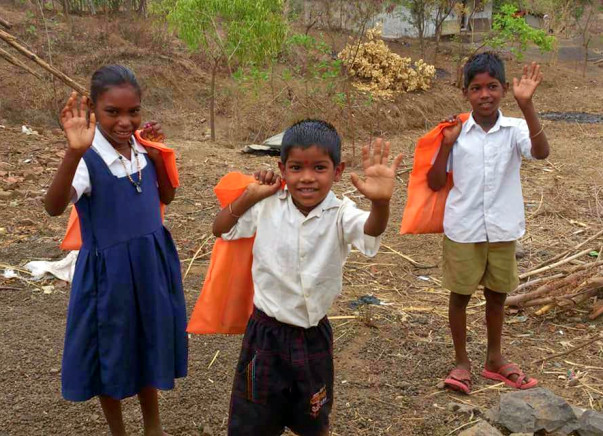 Educational Stationery distribution for Tribal Children