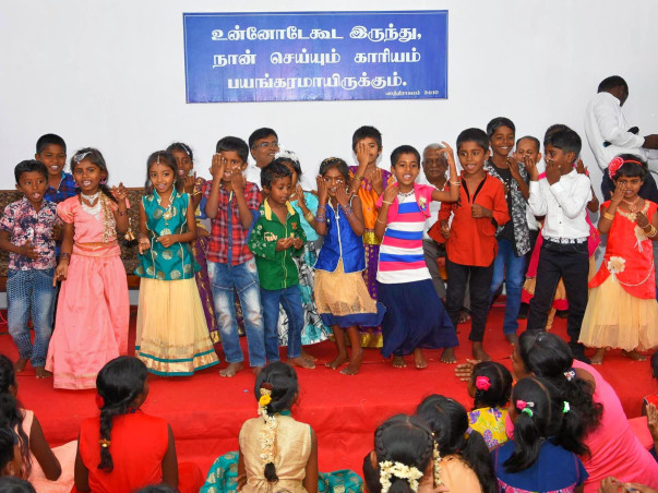 School bags and Stationery to poor children