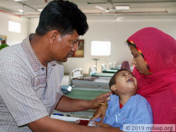 Help Nur Mohammed to undergo his treatment