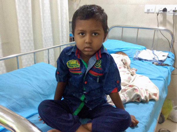 Help 5-year-old Rehaan fight a rare cancer