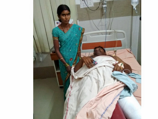 Help Rajesh for Surgery in hip bone replacement for 2 legs.