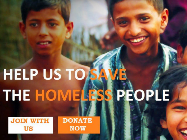 Help Us To Save The Homeless People
