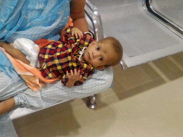 Help 8 month old baby Sahinur undergo an Open Heart surgery