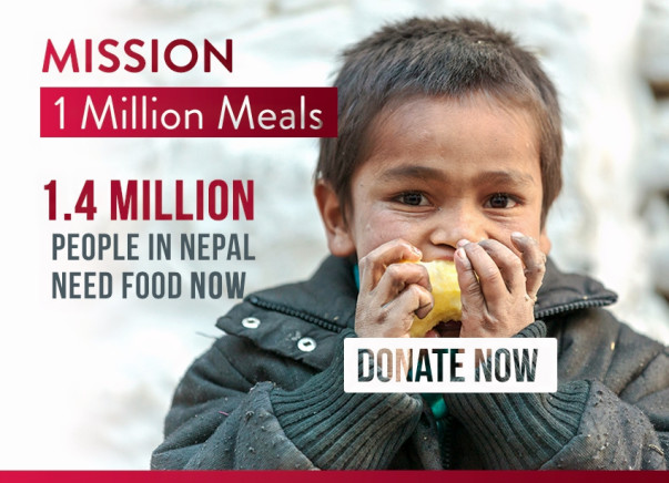 I am fundraising to deliver nutritious food in Nepal