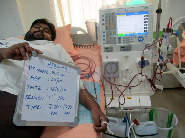 Please Help Regon Undergo Kidney Transplantation