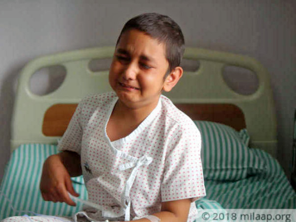 Help 10-year-old Yogananda fight aggressive blood cancer