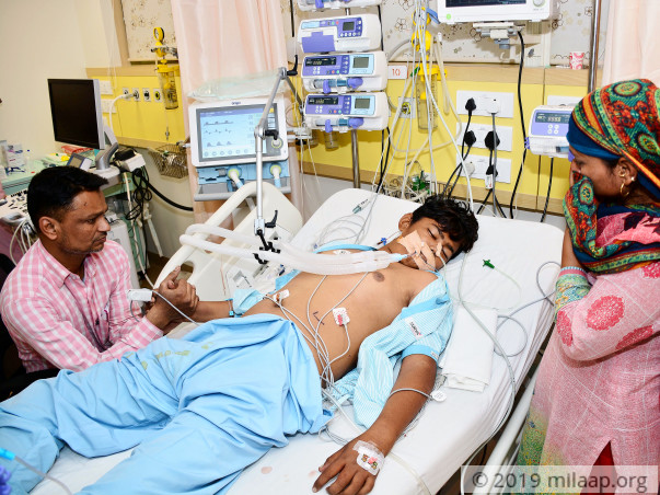 Mohd Sameer needs your help to undergo his treatment