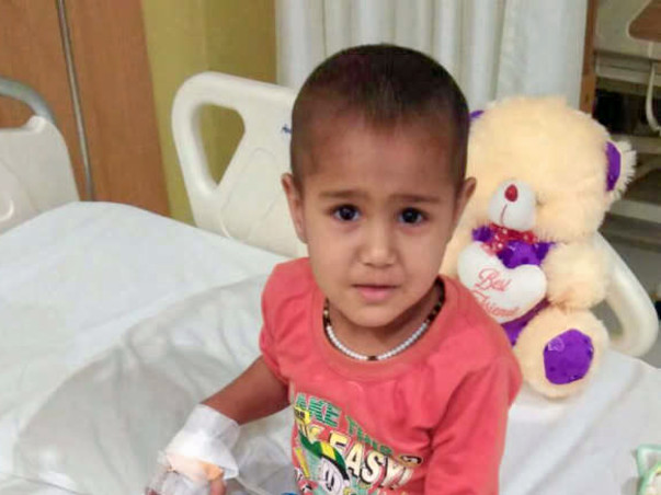 3-year-old Arohi Has Only One Kidney And It Has A Tumor On It