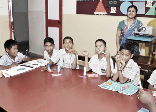 Fundraising for Punarvas school for the mentally challenged children.