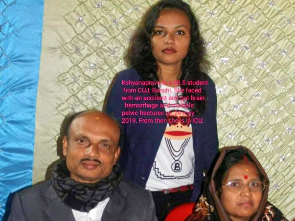 Help Kshyanaprava to recover from BRAIN HEMORRHAGE.