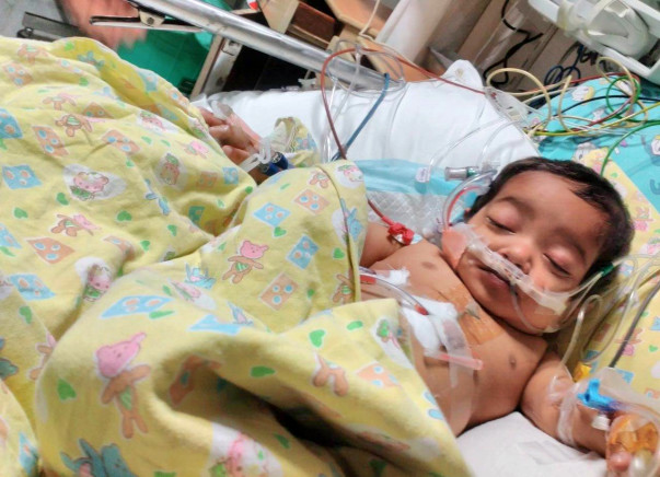Baby Hamza Was Born With A Missing Valve In His Heart