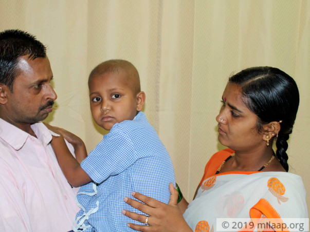 Help Sandeep to undergo his treatment