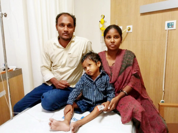 Help 3-year-old Akhil fight cancer