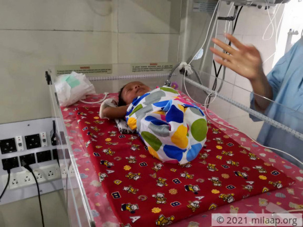 Baby Of Aradya Das needs your help to survive