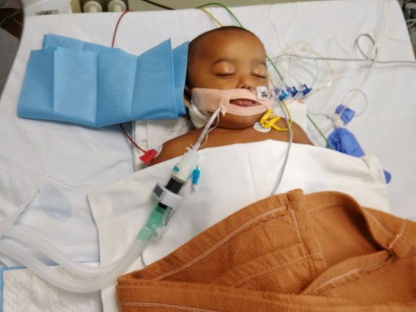 Hilal is little over a year and is suffering from liver failure
