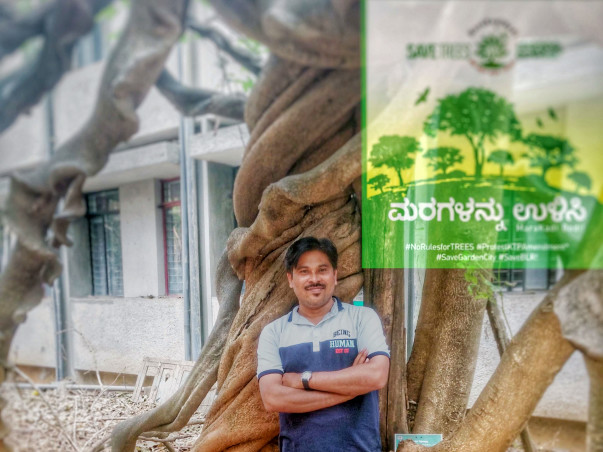 Fight for Green Belt in our Village Road Side