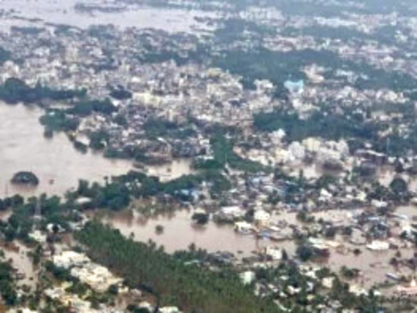 Emergency flood relief and recovery camp