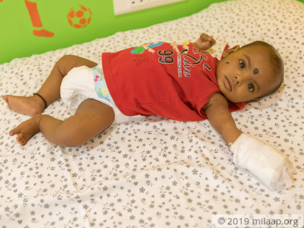 Help Mounika save her 4-month-old baby