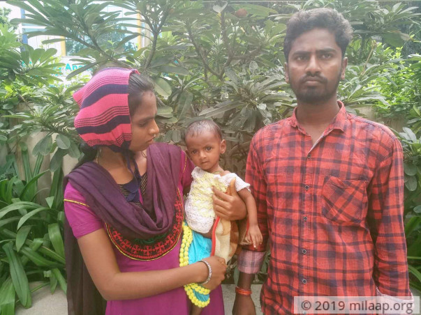 Baby of ammulu needs your help to fight cardiac problem