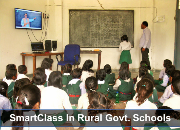 Bringing Smart Classes to 15 Govt Schools in Dist. Singrauli, MP