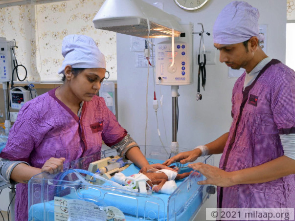 Help Nehal's Twins Survive