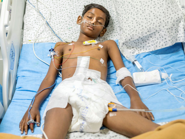 Boy Who Vomits Every 15 Minutes Is Slipping Into A Coma And Needs Help