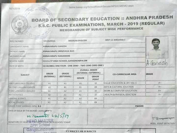 Help Mr A.Ganesh To Become Doctor ..!