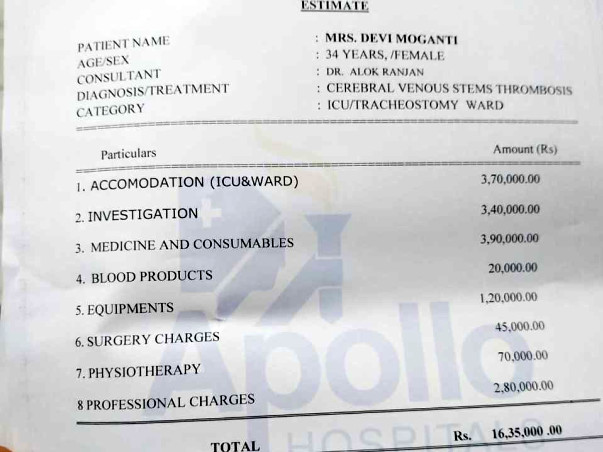 Help Devi Fight With CVST Brain Problem