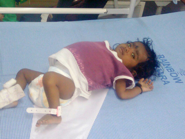 10-month-Old Rithvika Cries Herself To Sleep Every Single Night