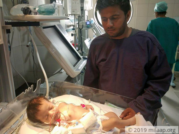 Farmer’s 1-Month-Old Baby Needs A Life-Saving Heart Surgery Tomorrow